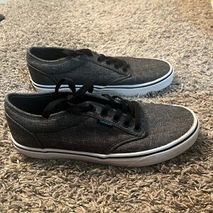 Vans Atwood shoes, Like New Gray, Youth size 6.5